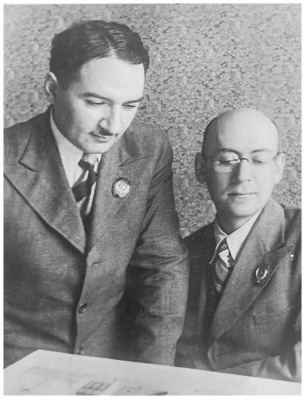 Architects Sadikh Dadashev and Miayil Useynov, 1940s